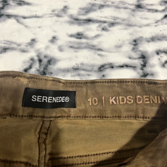 New with tag Tigers Eye Cargo  Jeans Serenede Size 10 Kids Denim . - Picture 8 of 16